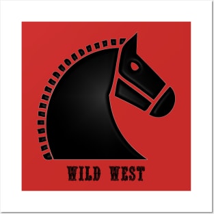 Western Era - Wild West Horse Head Posters and Art